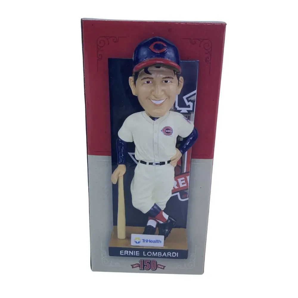 Cincinnati Reds Ernie Lombardi 150th Anniversary Bobblehead New In Box SGA